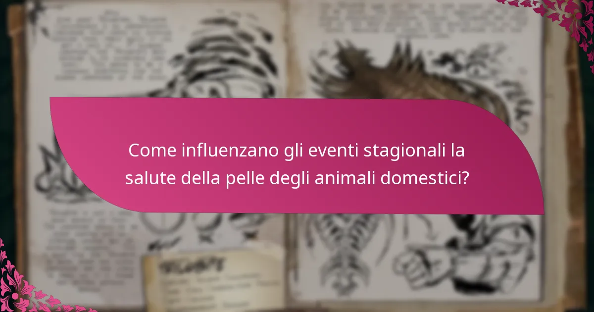 Quali sono i requisiti per presentare richieste di risarcimento per la pelle degli animali domestici?