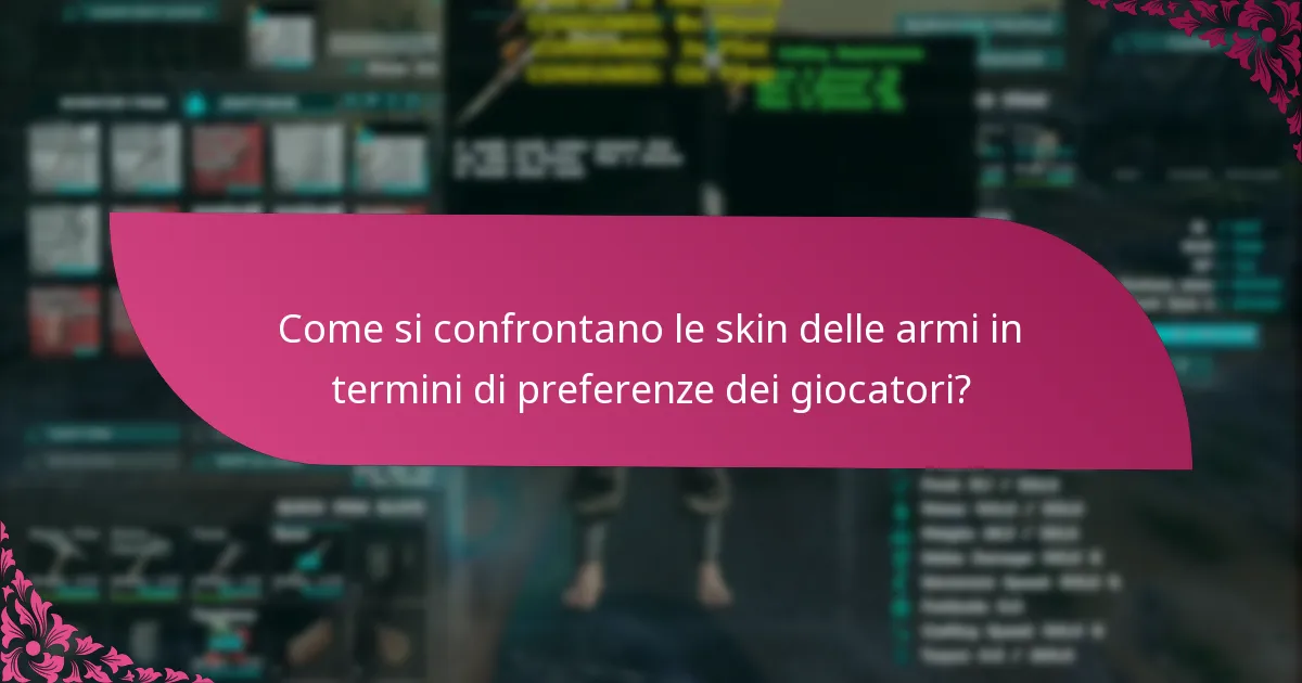 Quali eventi offrono skin esclusive per le armi?