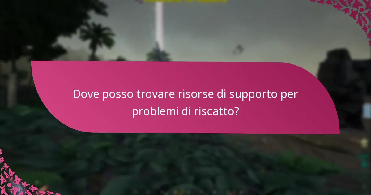 Come posso risolvere i problemi di riscatto in modo efficace?