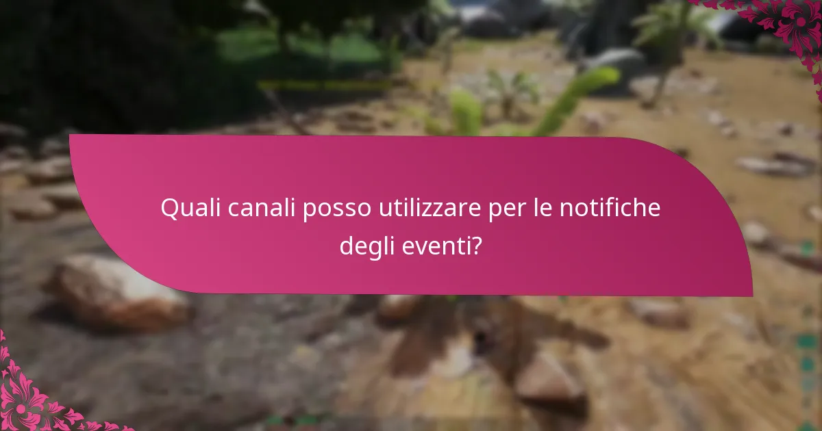 Come posso impostare promemoria per le richieste per eventi?