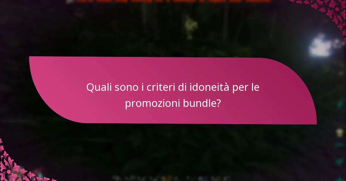 Come possono gli utenti richiedere le promozioni bundle?