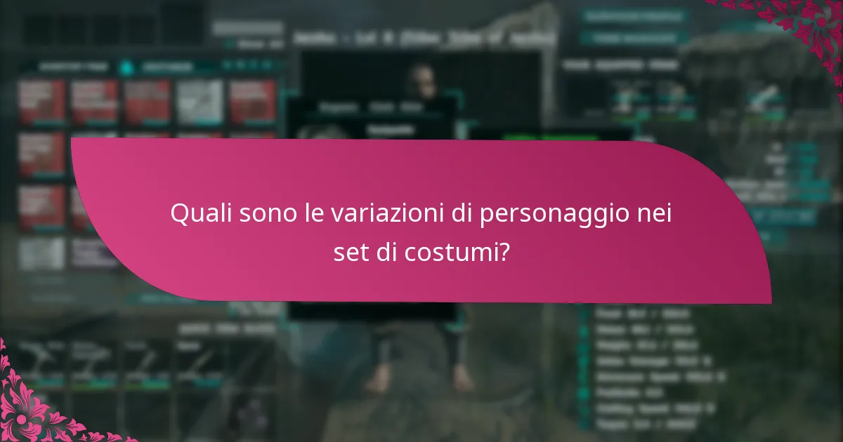 Quali piattaforme offrono set di costumi?